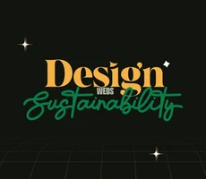 Design versus sustainability event artwork.